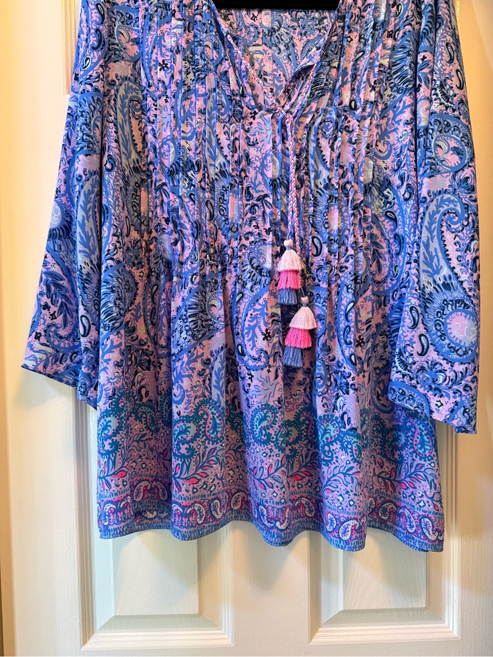 LILLY PULITZER Marilina Tunic-Size XL - Picture 7 of 10